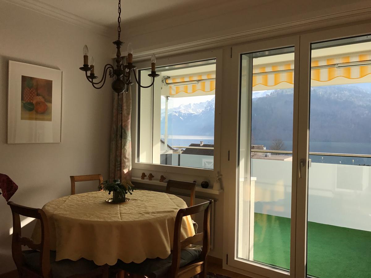 Ferienwohnung Mit Seesicht Brunnen Kültér fotó