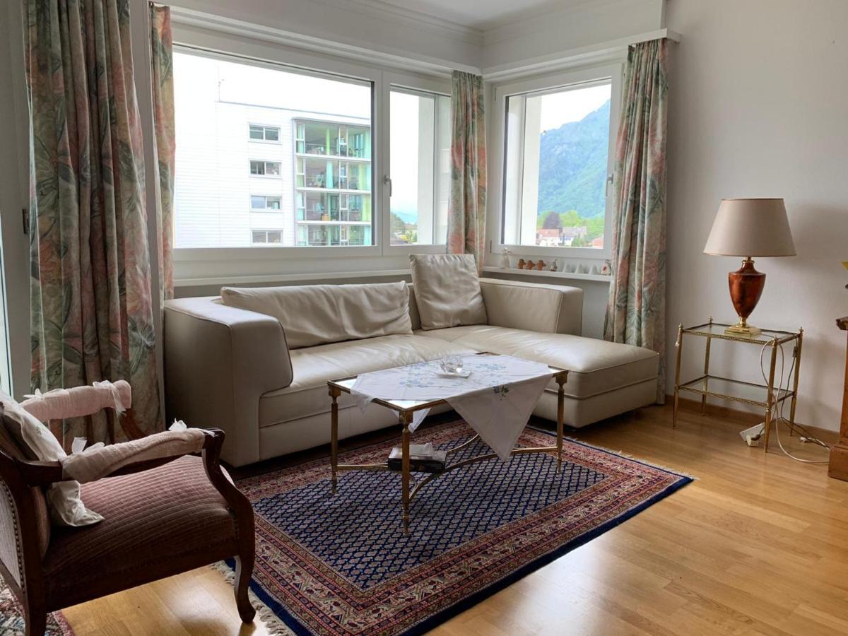 Ferienwohnung Mit Seesicht Brunnen Kültér fotó